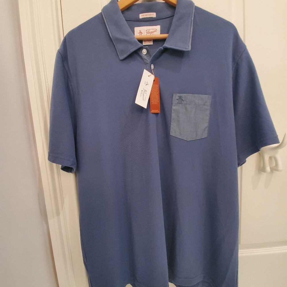 Penguin Men's Polo Shirt NWT